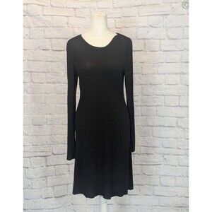 BCBG MAXAZRIA ribbed long sleeve midi dress Classy Size M